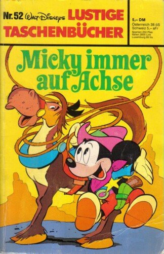 Lustige Taschenbücher - LTB - Nr. 52 - Micky immer auf Achse