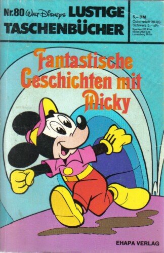 Lustige Taschenbücher - LTB - Nr: 80 - Fantastische Geschichten mit Micky