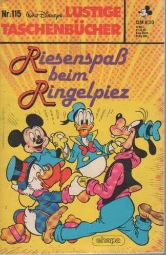 Lustige Taschenbücher -  LTB - Nr: 115 - Riesenspaß beim Ringelpiez
