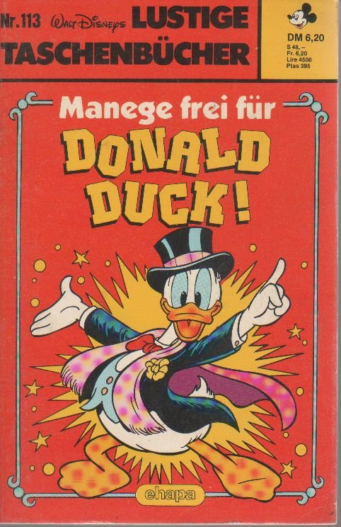 Lustige Taschenbücher - LTB - Nr: 113 - Manege frei für Donald Duck!