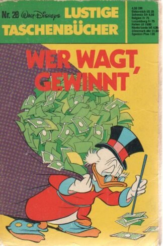 Lustige Taschenbücher - LTB  - Nr: 28 - Wer wagt, gewinnt