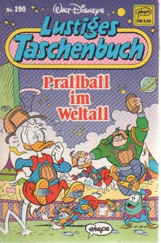 Lustiges Taschenbuch - LTB - Nr: 190 - Prallball im Weltall