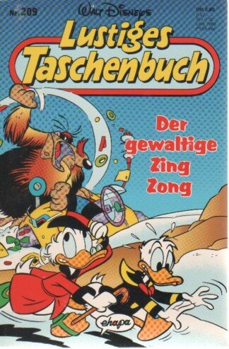 Lustiges Taschenbuch - LTB - Nr: 209 - Der gewaltige Zing Zong