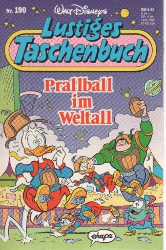 Lustiges Taschenbuch - LTB - Nr: 190 - Prallball im Weltall
