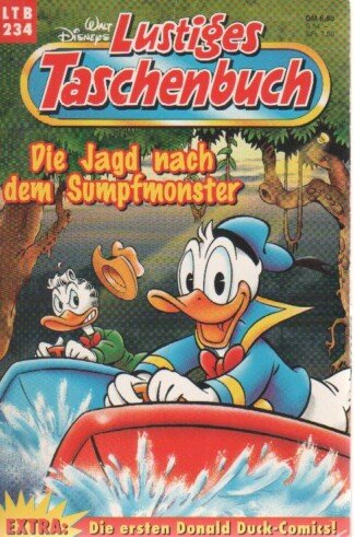 Lustiges Taschenbuch - LTB - Nr: 234 - Die Jagd nach dem Sumpfmonster