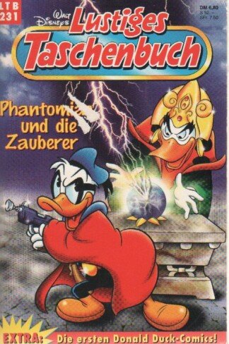 Lustiges Taschenbuch - LTB - Nr: 231- Phantomias und die Zauberer