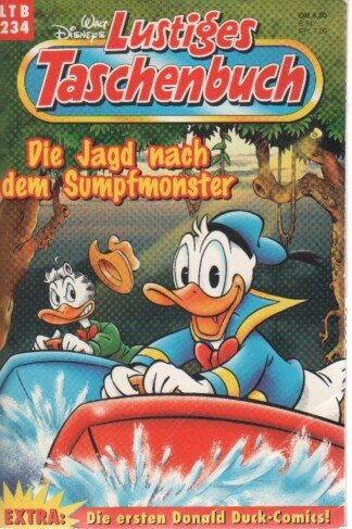 Lustiges Taschenbuch - LTB - Nr: 234 - Die Jagd nach dem Sumpfmonster