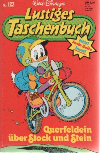 Lustiges Taschenbuch - LTB - 122 - Querfeldein über Stock und Stein
