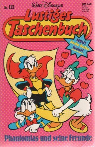 Lustiges Taschenbuch - LTB - Nr: 121 - Phantomias und seine Freunde