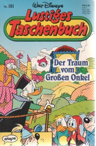 Lustiges Taschenbuch - LTB - Nr. 181 - Der Traum vom Großen Onkel