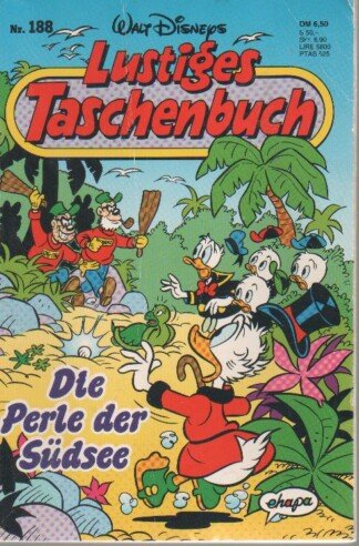 Lustiges Taschenbuch - LTB - Nr: 188 - Die Perle der Südsee