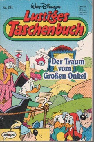 Lustiges Taschenbuch - LTB - Nr: 181 - Der Traum vom Großen Onkel