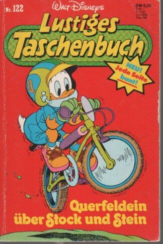 Lustiges Taschenbuch - LTB - Nr: 122 - Querfeldein über Stock und Stein
