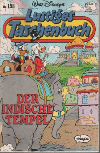 Lustiges Taschenbuch - LTB - Nr: 158 - Der indische Tempel