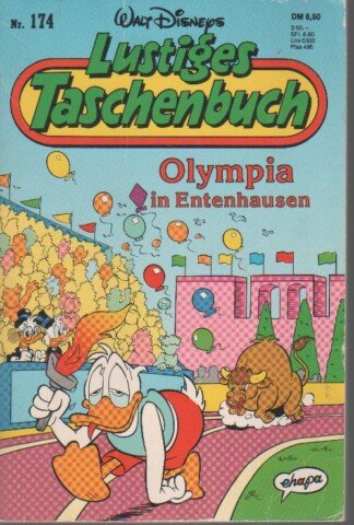 Lustiges Taschenbuch - LTB - Nr: 174 - Olympia in Entenhausen