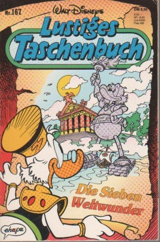 Lustiges Taschenbuch - LTB - Nr: 167 - Die Sieben Weltwunder