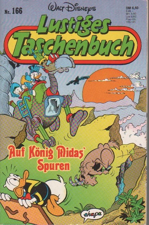 Lustiges Taschenbuch - LTB Nr. 166 - Auf König Midas´Spuren