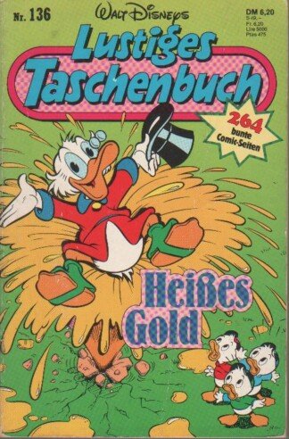 Lustiges Taschenbuch - LTB - Nr: 136 -  Heißes Gold