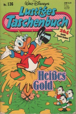 Lustiges Taschenbuch - LTB - Nr: 136 -  Heißes Gold