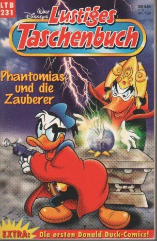 Lustiges Taschenbuch - LTB - Nr: 231- Phantomias und die Zauberer