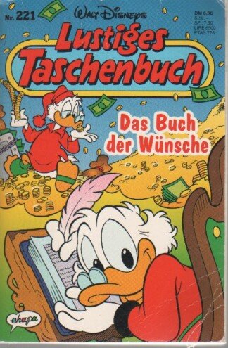 Lustiges Taschenbuch - LTB - Nr: 221- Das Buch der Wünsche