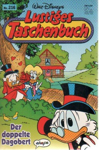 Lustiges Taschenbuch - LTB - Nr: 216 - Der doppelte Dagobert