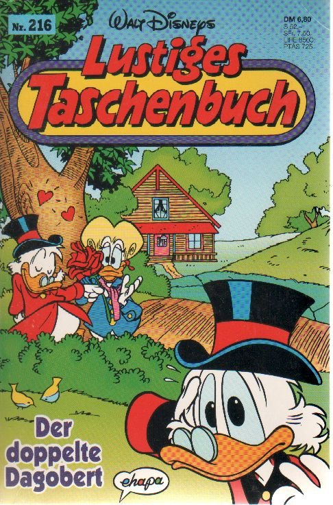 Lustiges Taschenbuch - LTB - Nr: 216 - Der doppelte Dagobert