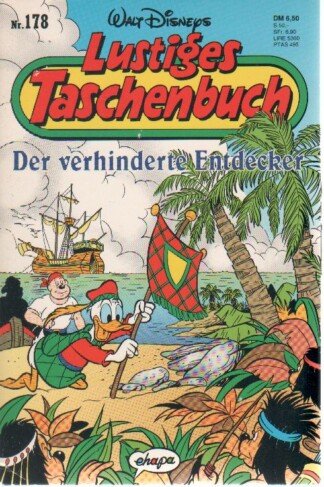 Lustiges Taschenbuch - LTB - Nr. 178 - Der verhinderte Entdecker