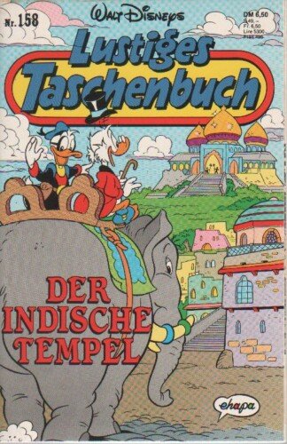 Lustiges Taschenbuch - LTB - Nr: 158 - Der indische Tempel