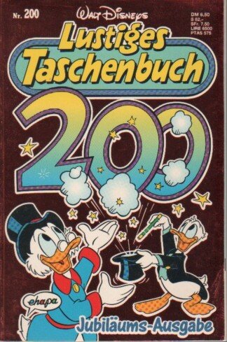 Lustiges Taschenbuch - LTB - Nr: 200 - Jubiläums-Ausgabe
