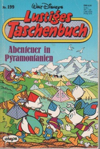Lustiges Taschenbuch LTB - Nr: 199 - Abenteuer in Pyramontanien