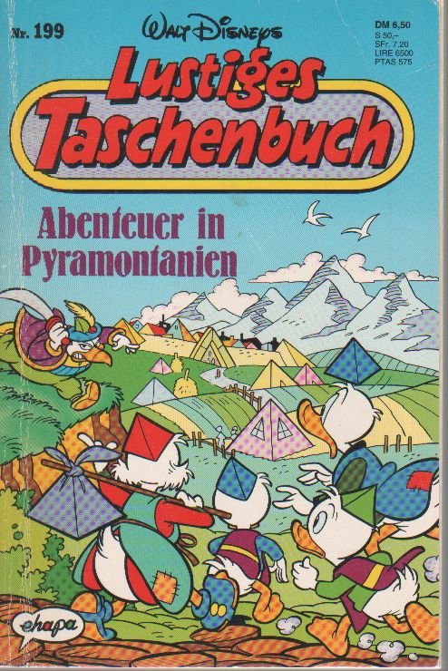Lustiges Taschenbuch LTB - Nr: 199 - Abenteuer in Pyramontanien