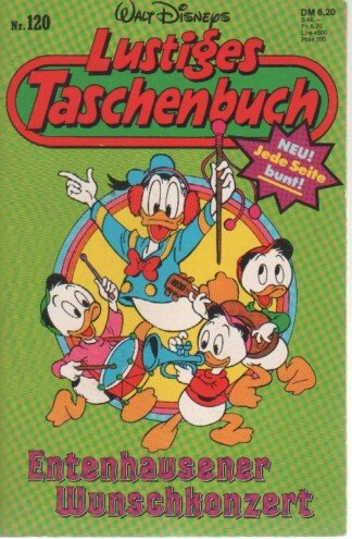 Lustiges Taschenbuch - LTB - Nr. 120 - Entenhausener Wunschkonzert