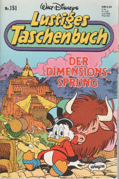 Lustiges Taschenbuch - LTB - Nr: 151 - Der Dimensionssprung