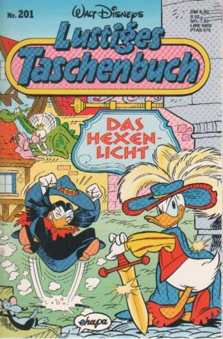 Lustiges Taschenbuch - LTB - Nr: 201 - Das Hexenlicht