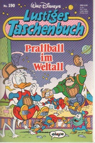 Lustiges Taschenbuch - LTB - Nr: 190 - Prallball im Weltall