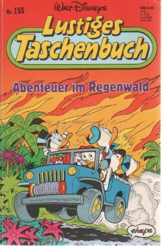 Lustiges Taschenbuch - LTB - Nr. 155 - Abenteuer im Regenwald