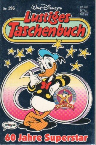 Lustiges Taschenbuch - LTB - Nr: 196 - 60 Jahre Superstar