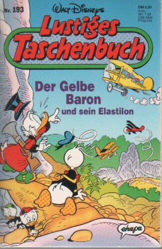 Lustiges Taschenbuch - LTB - Nr. 193 - Der gelbe Baron und sein Elastilon