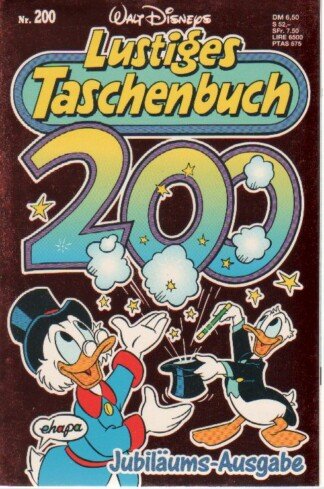 Lustiges Taschenbuch - LTB - Nr: 200 - Jubiläums-Ausgabe