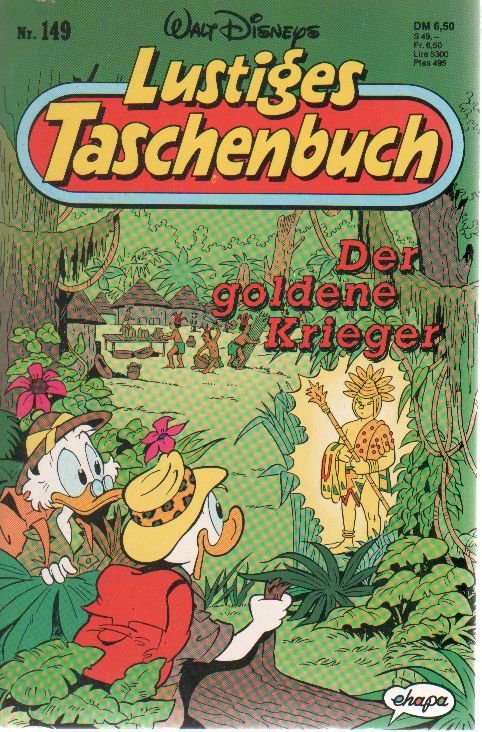 Lustiges Taschenbuch - LTB - Nr: 149 - Der goldene Krieger