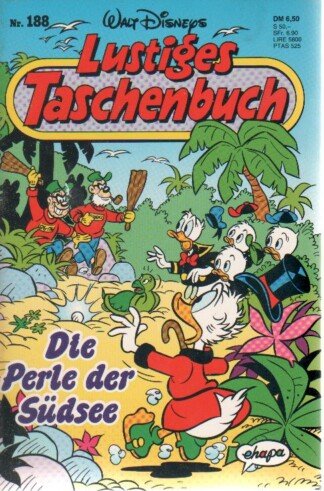 Lustiges Taschenbuch - LTB - Nr: 188 - Die Perle der Südsee