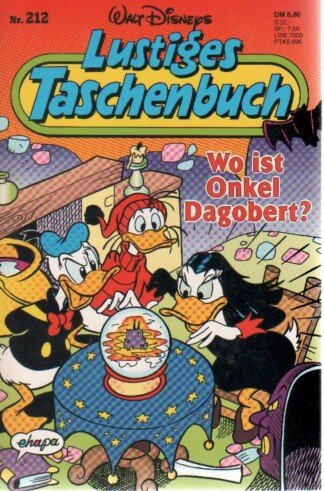 Lustiges Taschenbuch - LTB - Nr. 212 - Wo ist Onkel Dagobert?