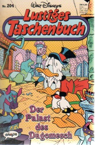 Lustiges Taschenbuch - LTB - Nr: 204 - Der Palast des Dagomesch