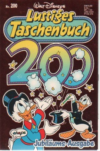 Lustiges Taschenbuch - LTB - Nr: 200 - Jubiläums-Ausgabe