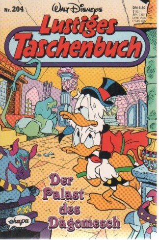 Lustiges Taschenbuch - LTB - Nr: 204 - Der Palast des Dagomesch