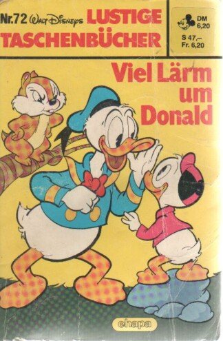 Lustige Taschenbücher - LTB - Nr: 72 - Viel Lärm um Donald