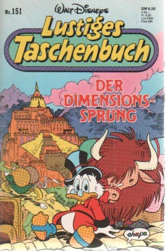 Lustiges Taschenbuch - LTB - Nr: 151 - Der Dimensionssprung