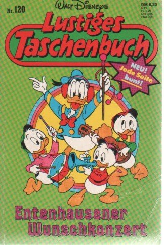 Lustiges Taschenbuch - LTB - Nr. 120 - Entenhausener Wunschkonzert