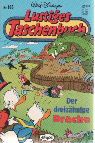 Lustiges Taschenbuch - LTB - Nr: 165 - Der dreizähnige Drache